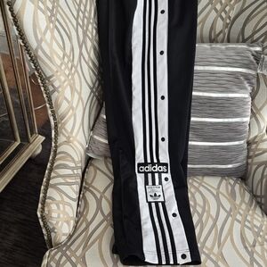 NWT Adidas original button up track pants for women